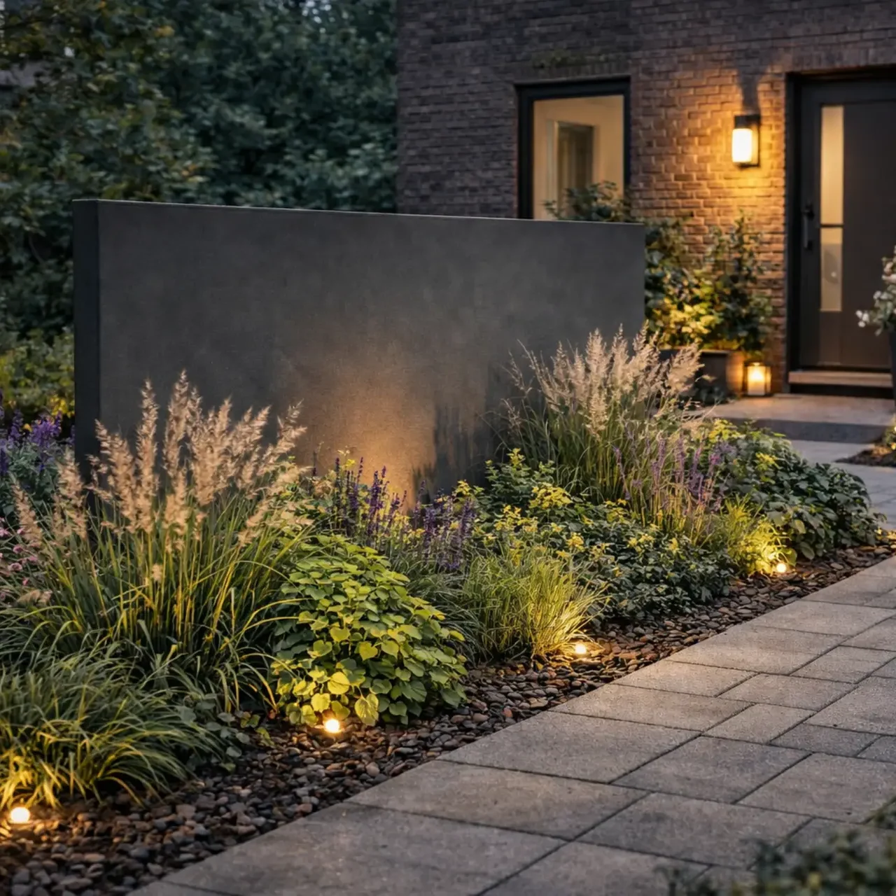 aluminium muur recht